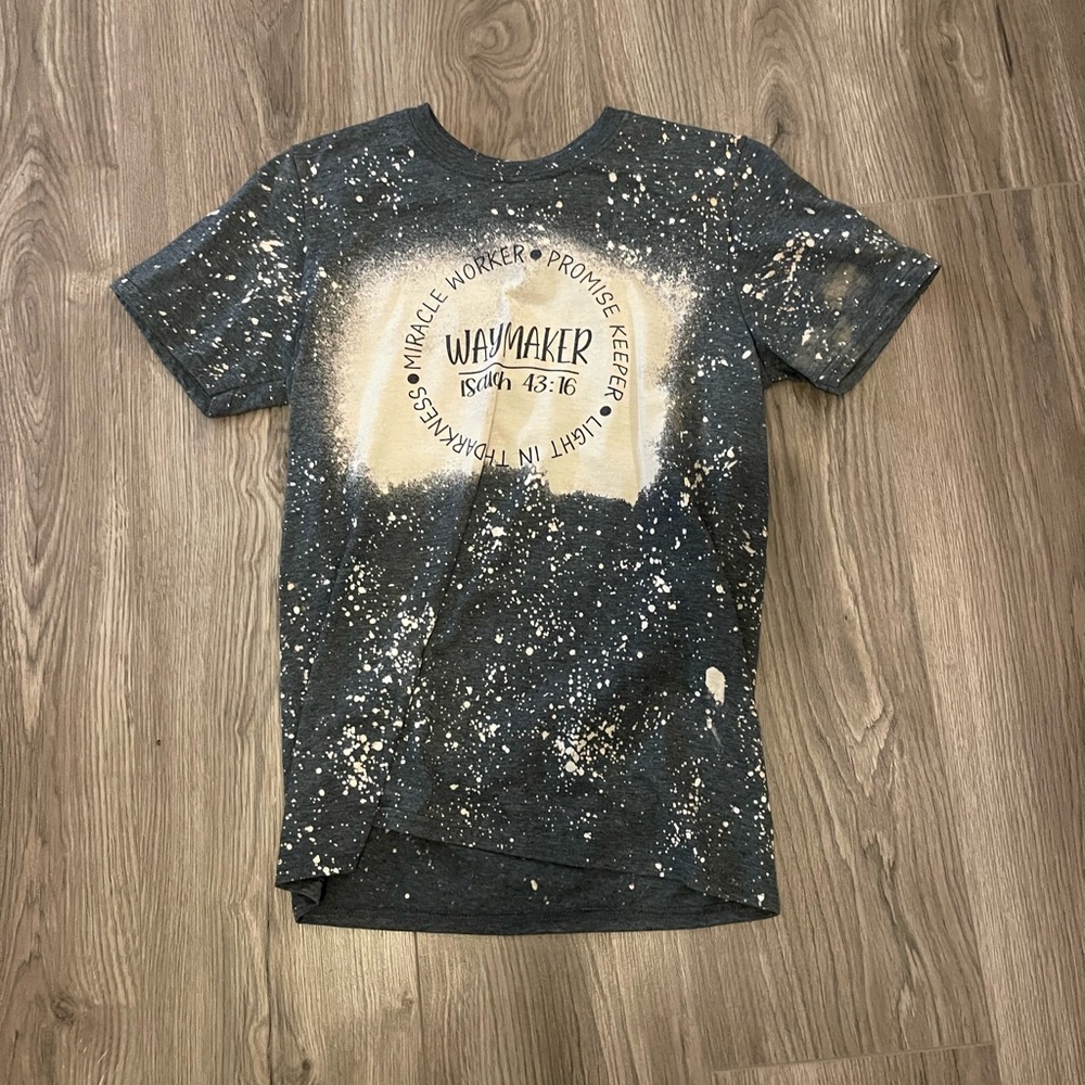 Bleached shirt